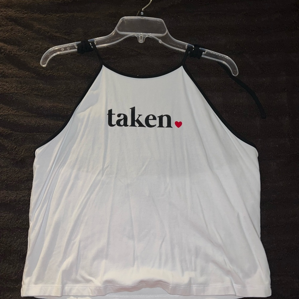 Forever 21” Taken" Halter Top